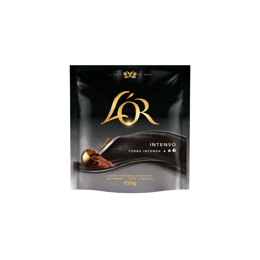 Café Torrado e Moído L'OR Intenso 250g