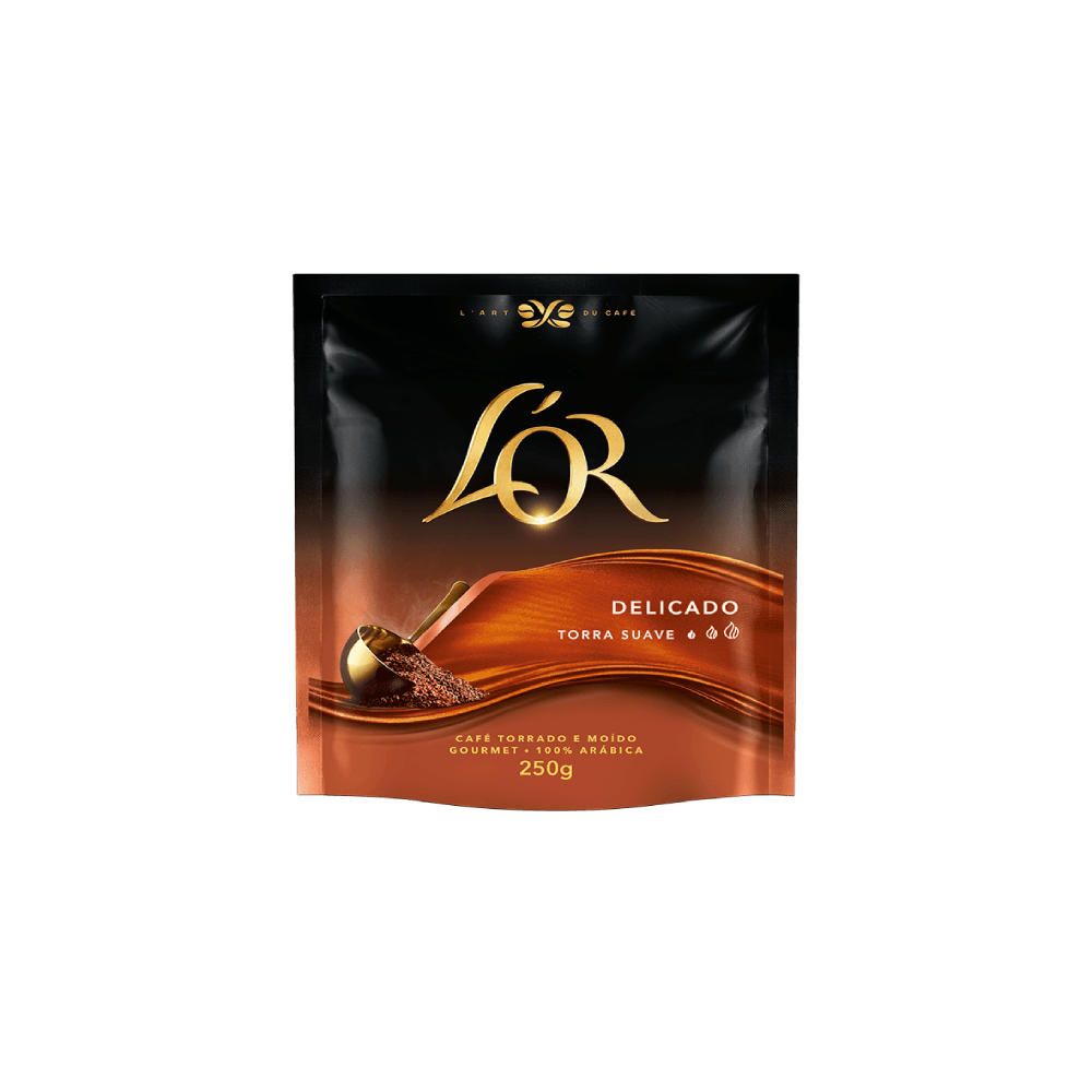 Café Torrado e Moído L'OR Delicado 250g