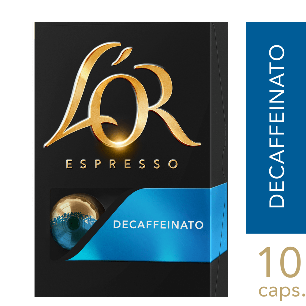 Cápsulas Café LOR Ristretto Decaffeinato 10 Un