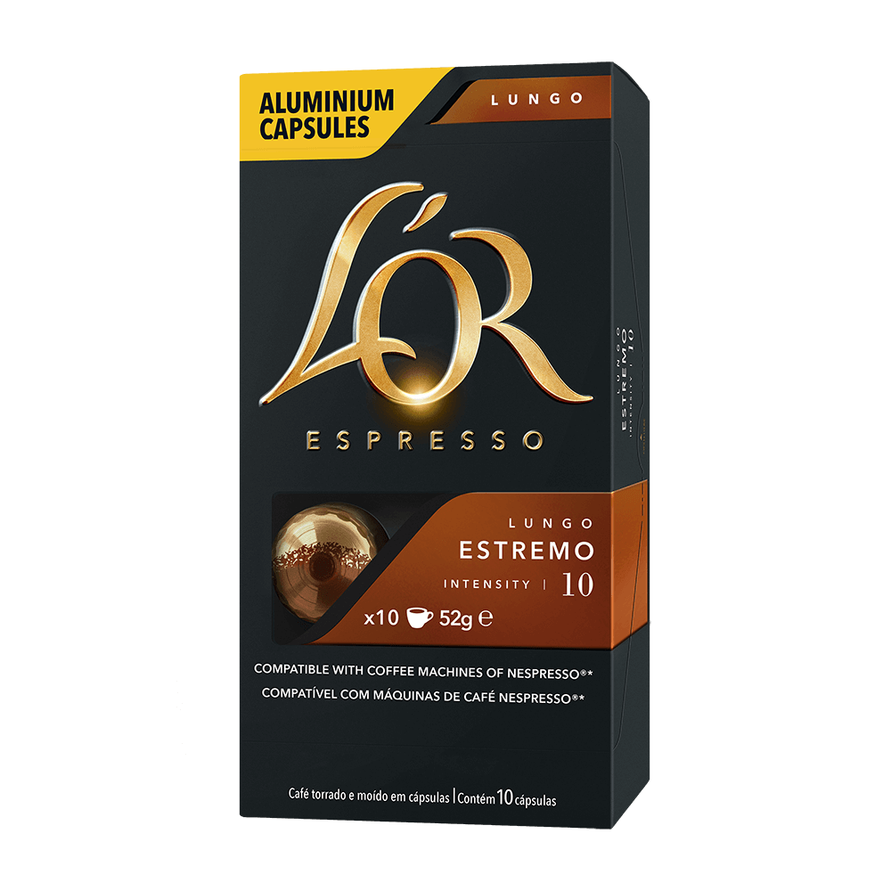 Cápsulas Café L'OR Estremo 10 Un