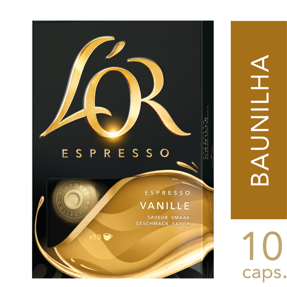 Cápsulas Café L'OR Baunilha 10 Un