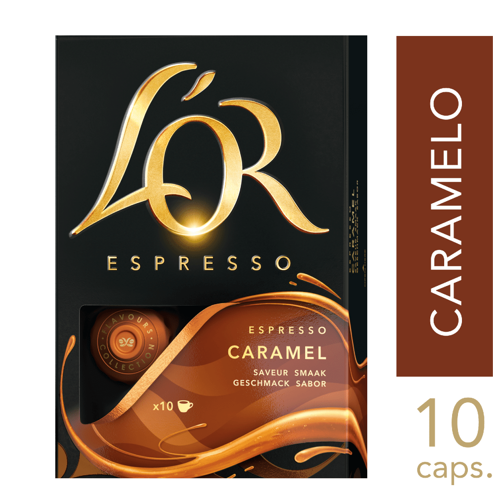 Cápsulas Café L'OR Caramelo 10 Un