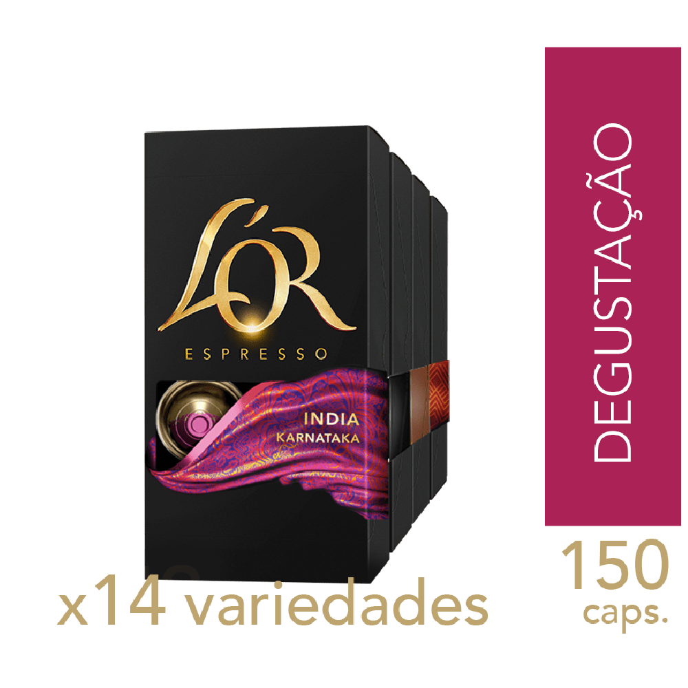 Kit 160 Cápsulas de Café Lor Degustação