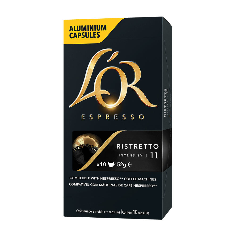 Cápsulas Café LOR Ristretto 10 Un