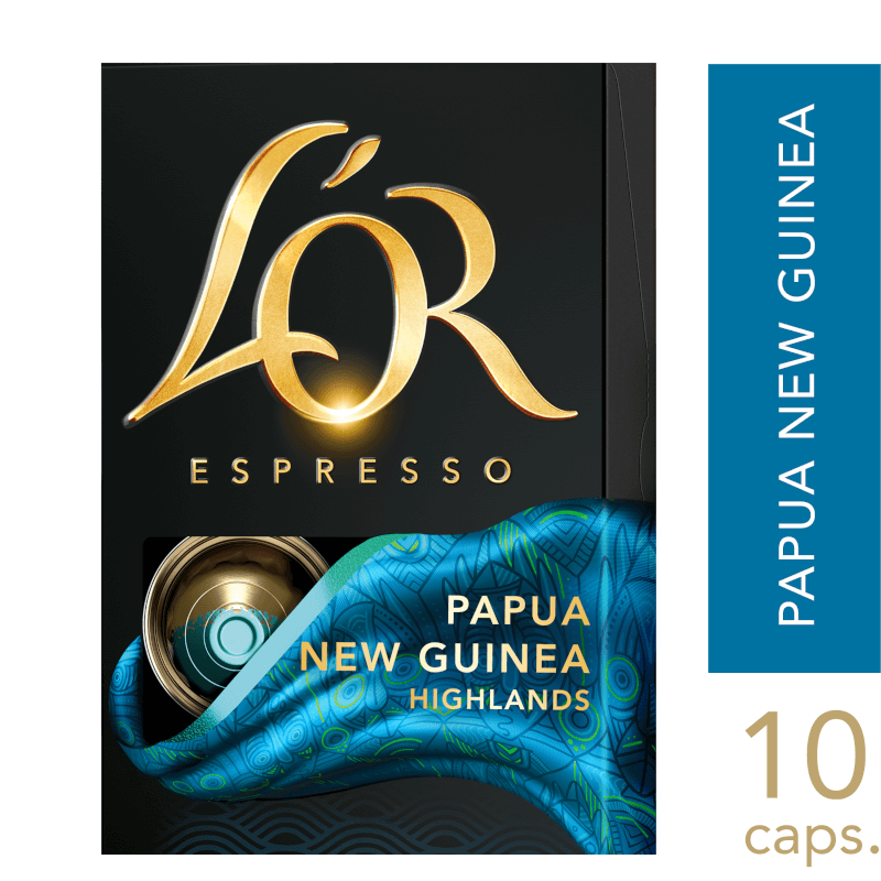 Cápsulas Café LOR Papua Nova-Guiné 10 UN