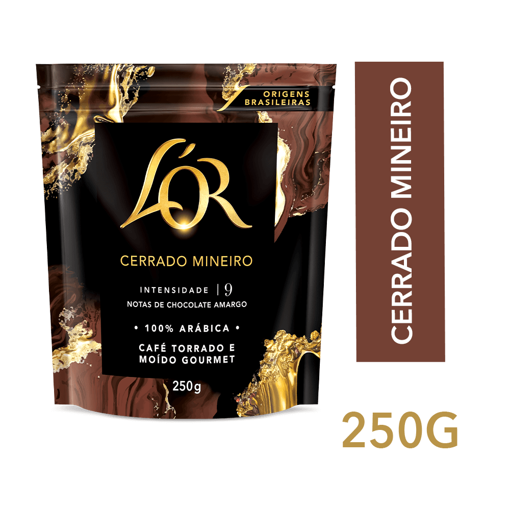 Café Torrado e Moído L'OR Cerrado Mineiro 250g