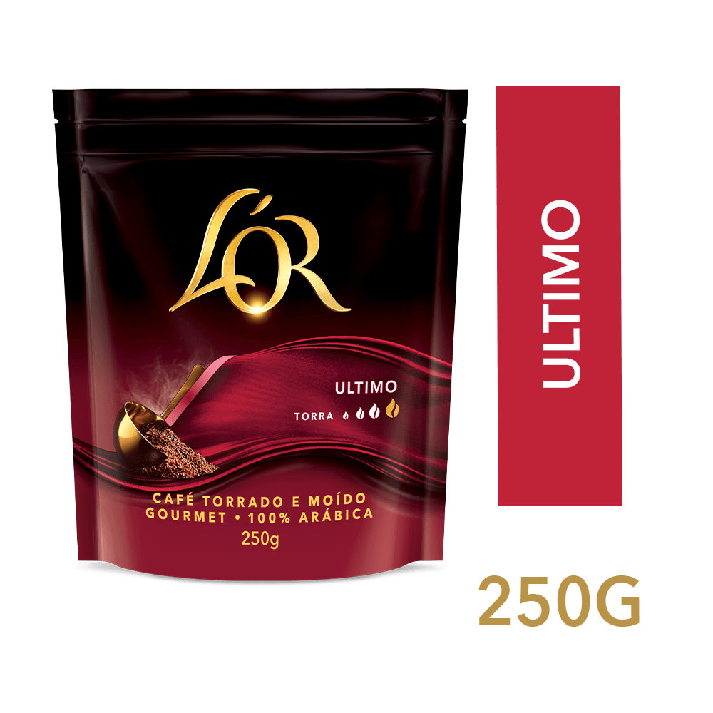 Café Torrado e Moído L'OR Ultimo 250g