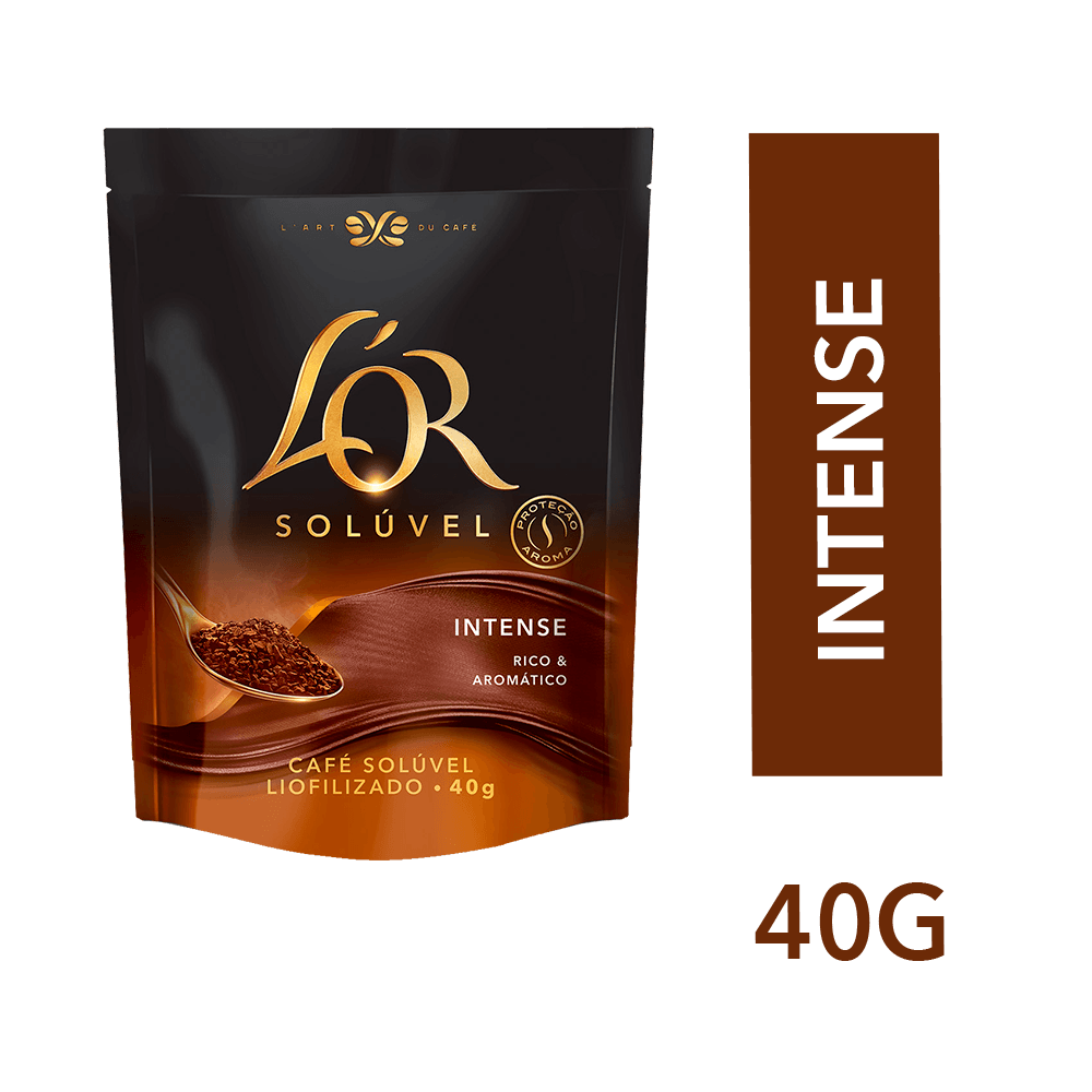 Café Solúvel L'OR Intense Sachê 40g